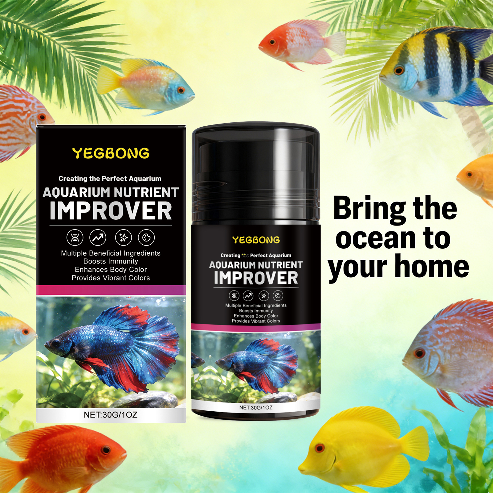 Aquarium Nutrient Improver Pro - Aquarium Plant Nutrients avis et prix