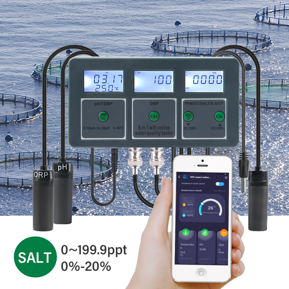 Yieryi WiFi Tuya Smart PH ORP  - Planted Aquarium Test Kit avis et prix
