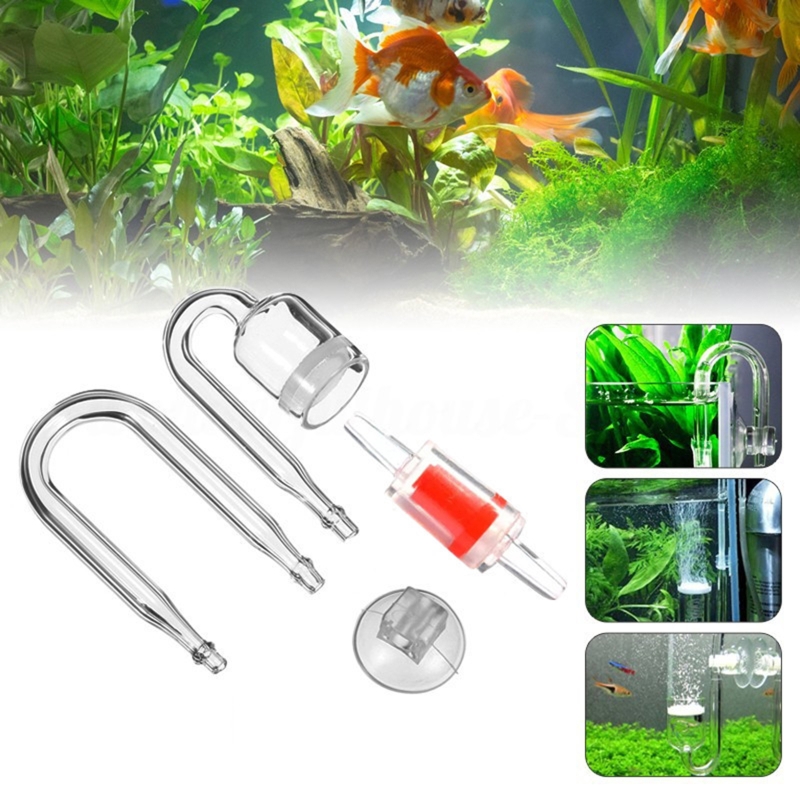 4pcs Set DIY CO2 Diffuser For  - Aquarium Plant Nursery avis et prix
