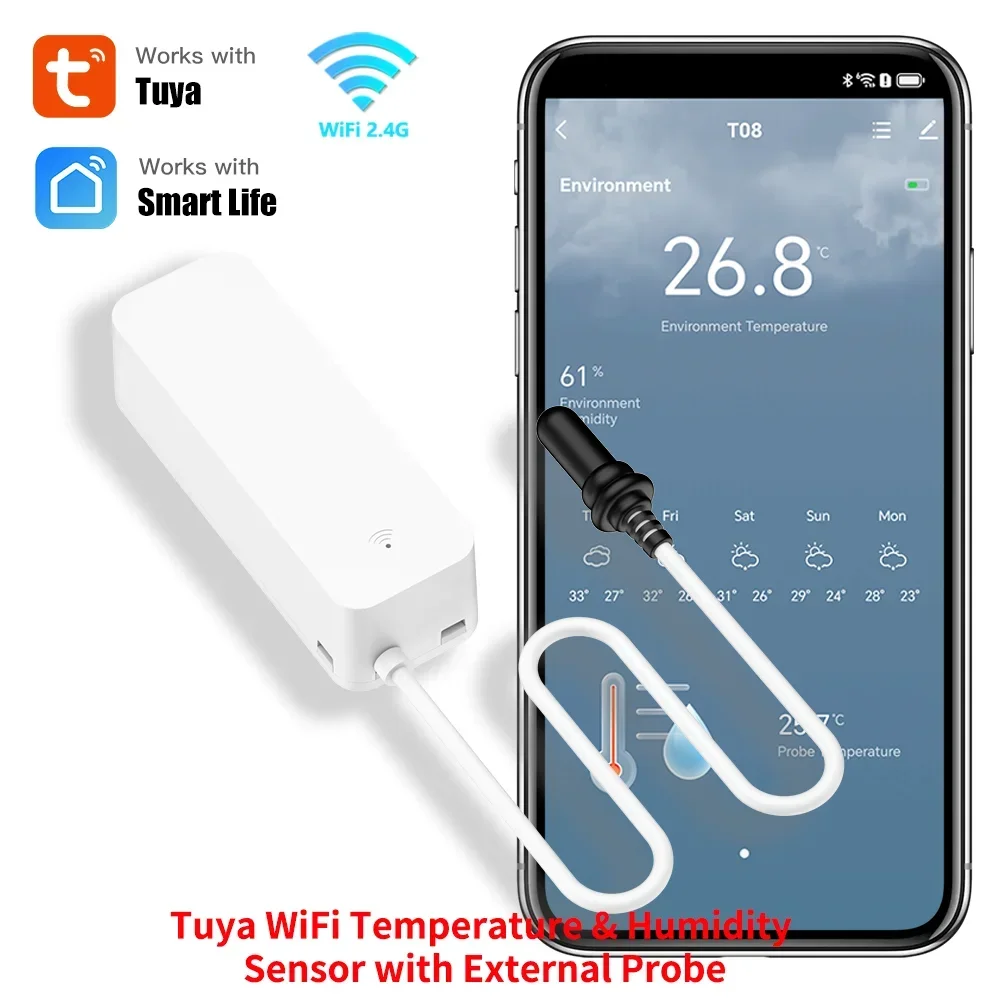 Tuya WiFi Temperature Humidity - Planted Aquarium Temperature avis et prix