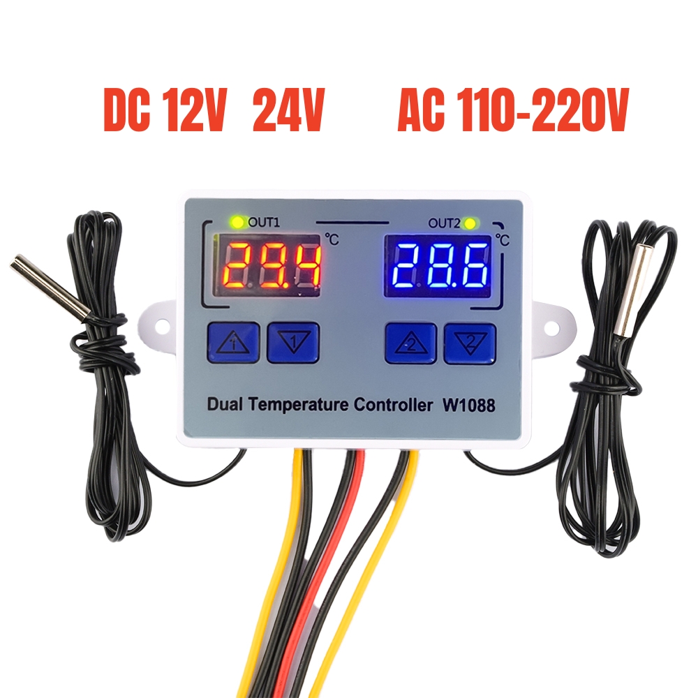 W1088 Dual LED Digital Tempera - Planted Aquarium Temperature avis et prix